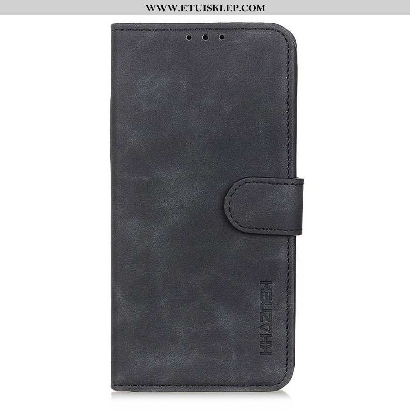 Etui Folio do Xiaomi Redmi Note 11 Pro / 11 Pro 5G Khazneh Efekt Skóry W Stylu Vintage